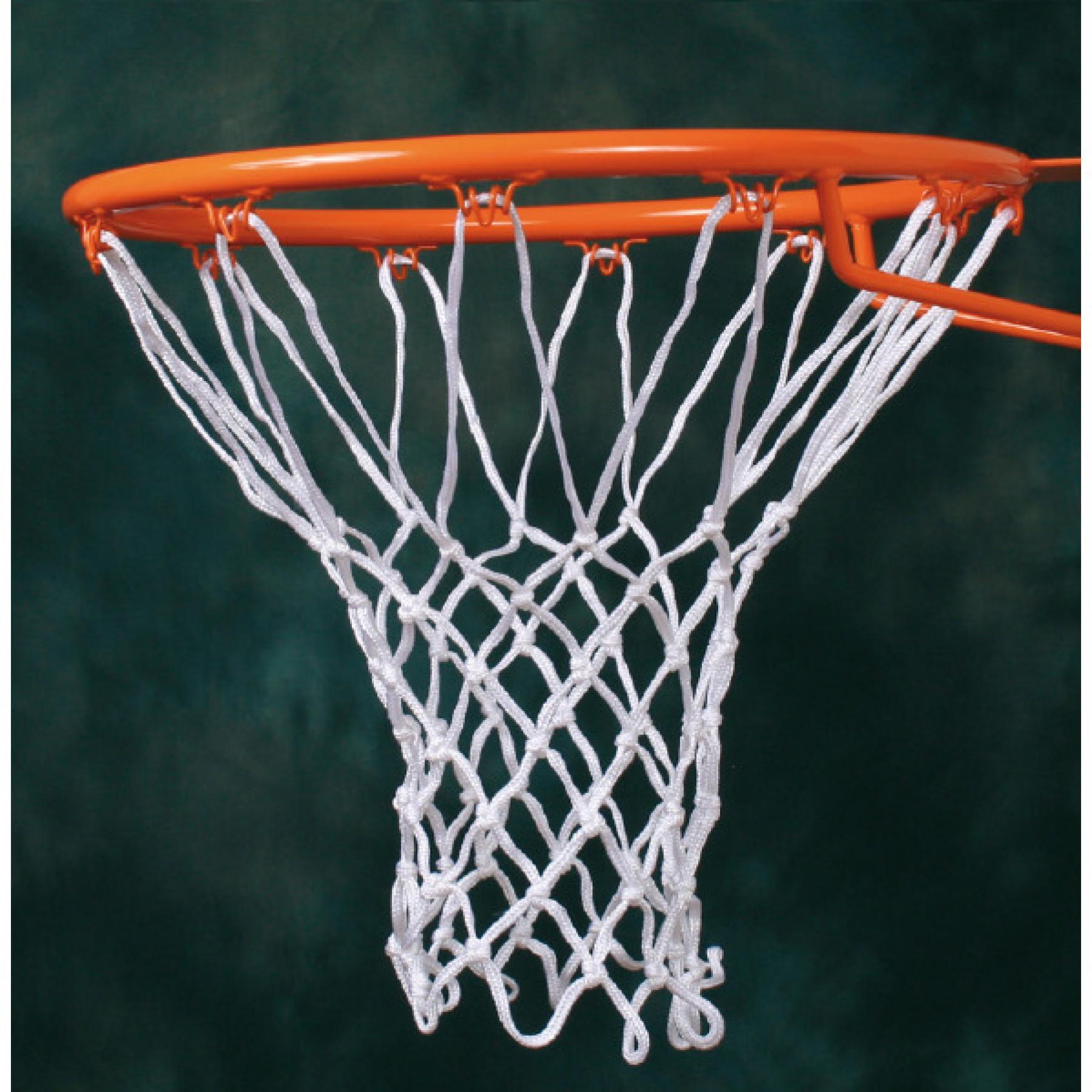 Coppia di reti da basket in poliestere/cotone da 6 mm Sporti France