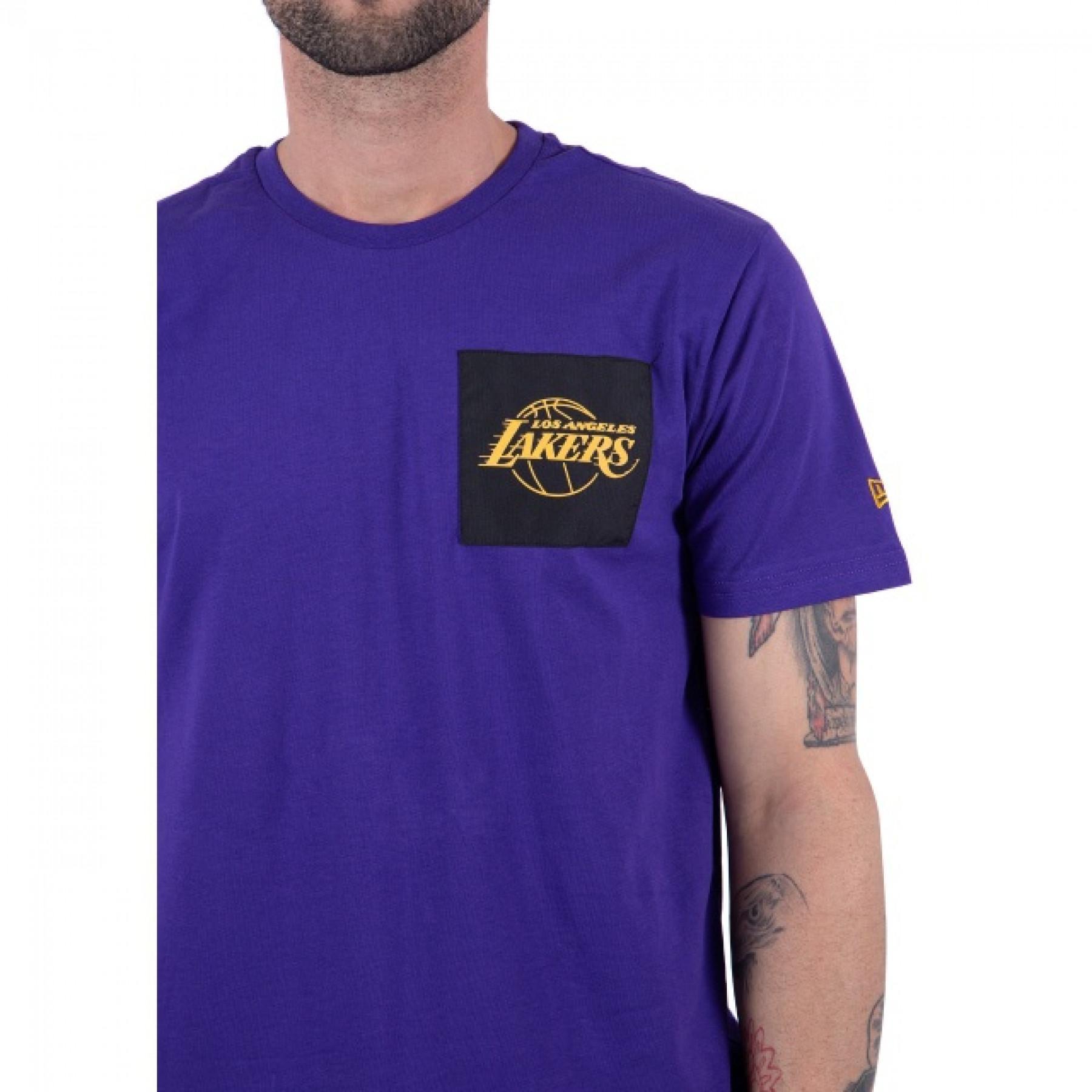 Maglietta New Era Lakers NBA Square Logo