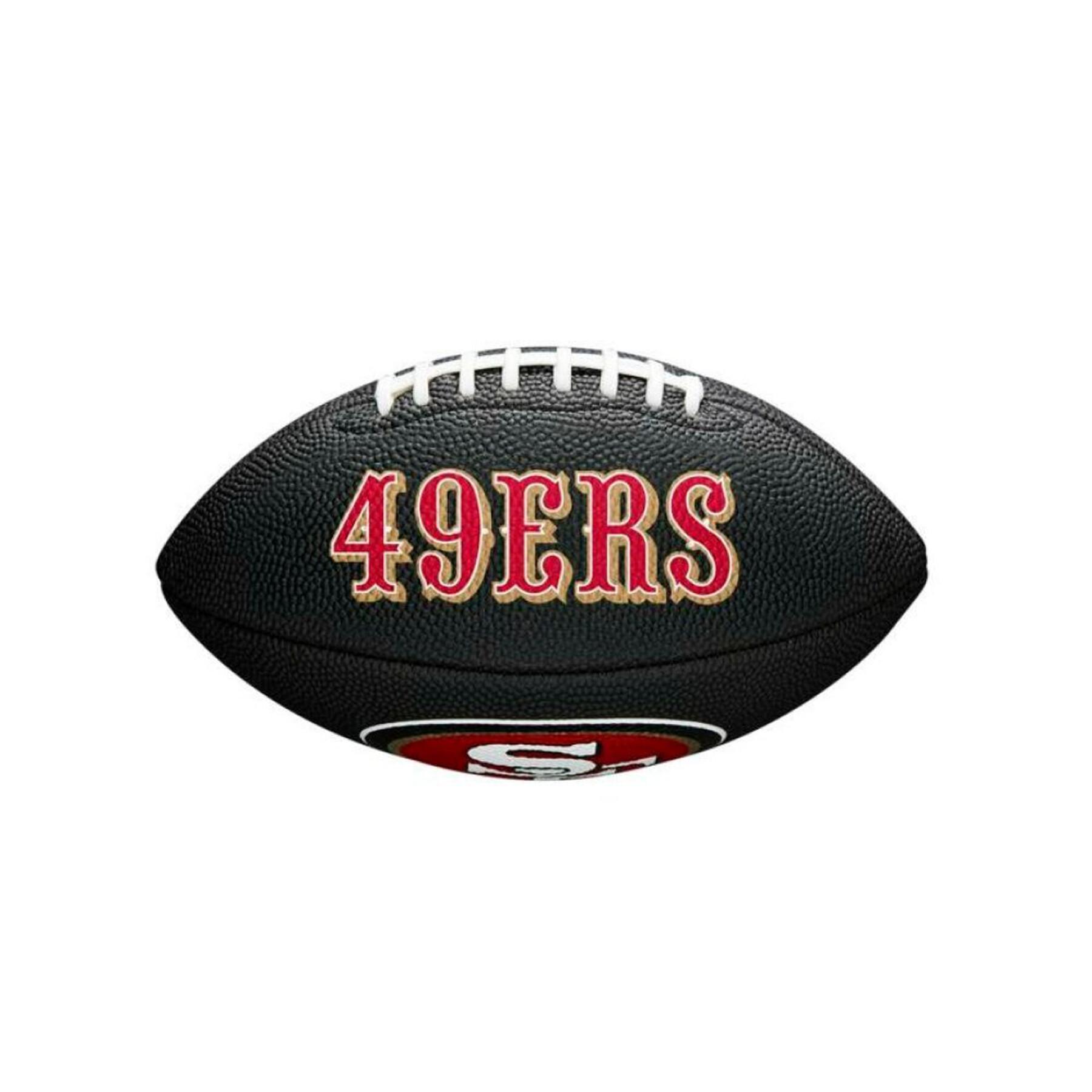 Mini palla per bambini Wilson 49ers NFL