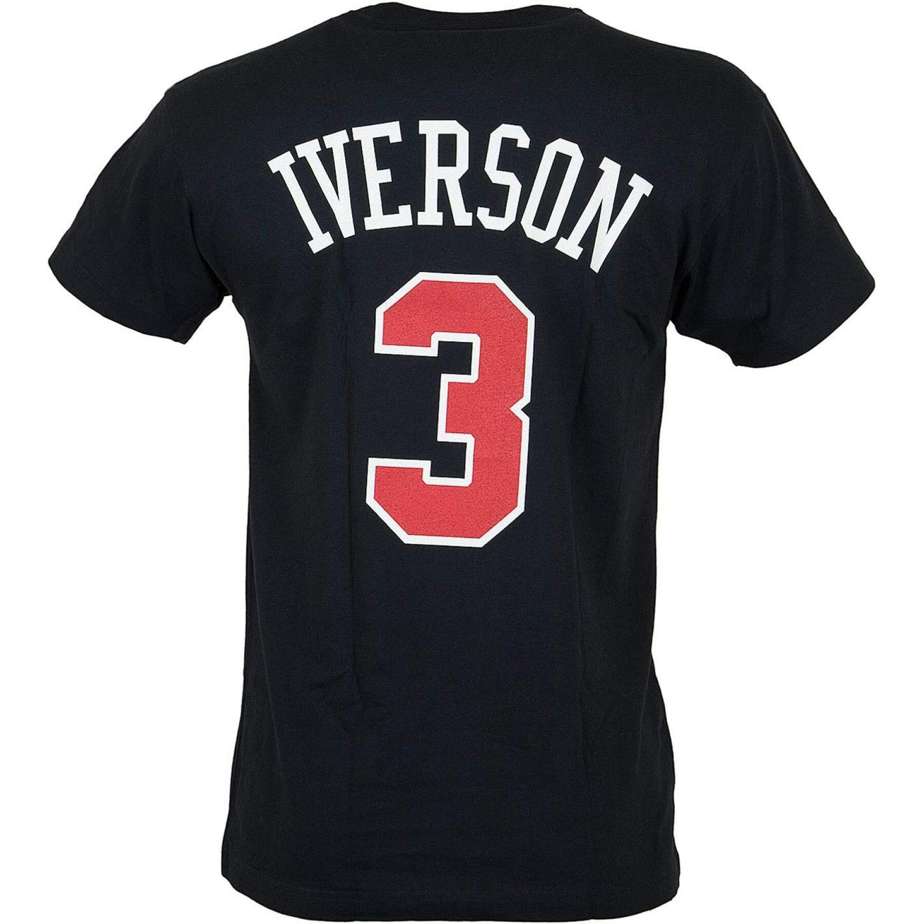 Maglietta Philadelphia 76ers name & number tailored Allen Iverson