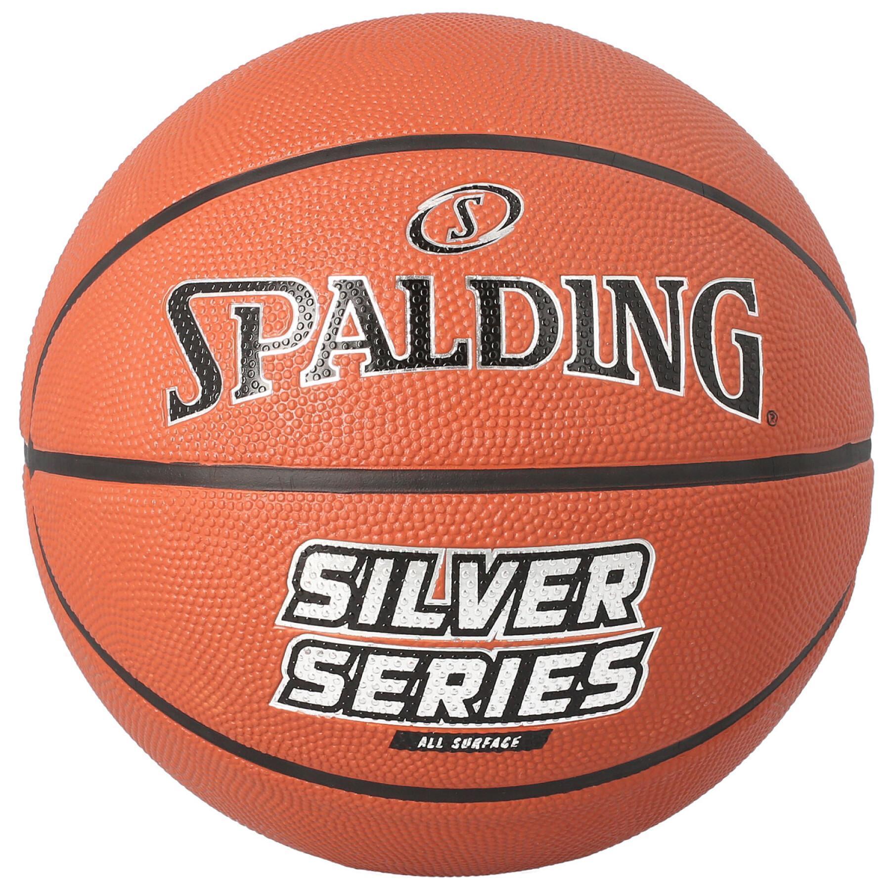 Pallone Spalding Silver Series Rubber
