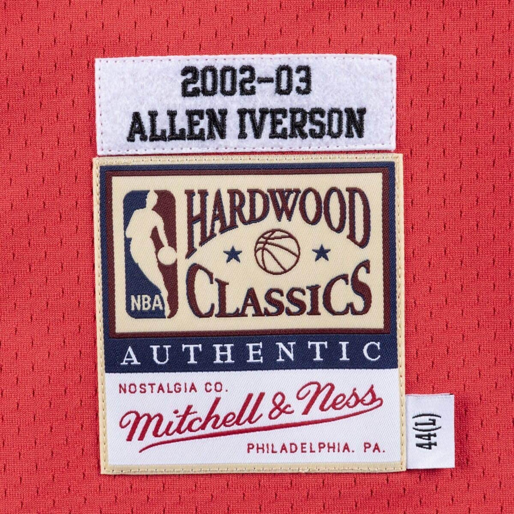 Maglia autentica Philadelphia 76ers Allen Iverson 2002/03