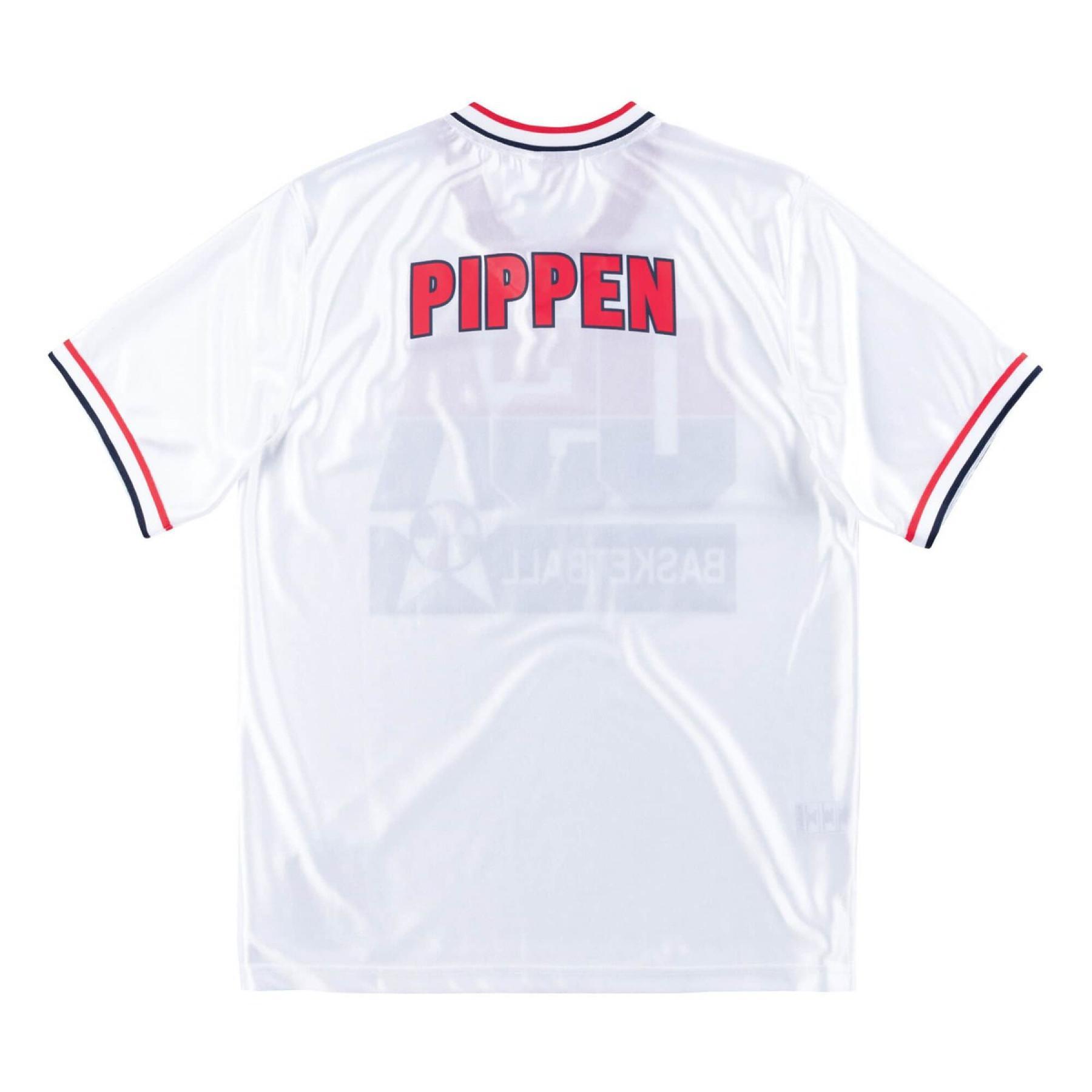 Maglia della squadra autentica USA Scottie Pippen