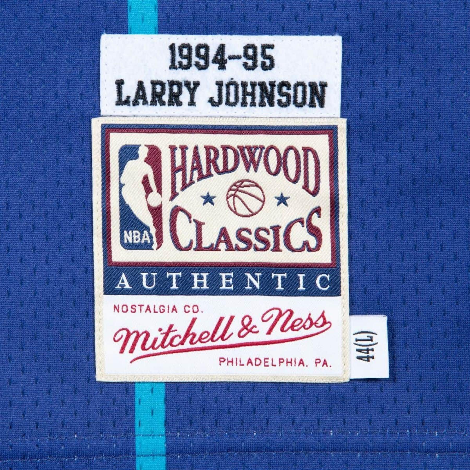 Maglia autentica Charlotte Hornets Larry Johnson 1994/95