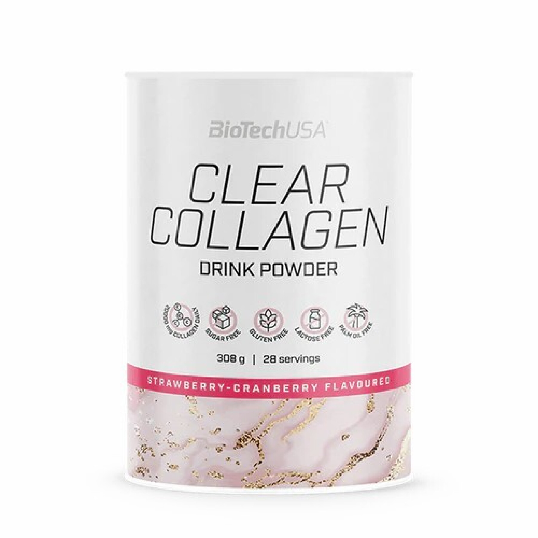 Collagene - fragola e mirtillo Biotech USA Clear