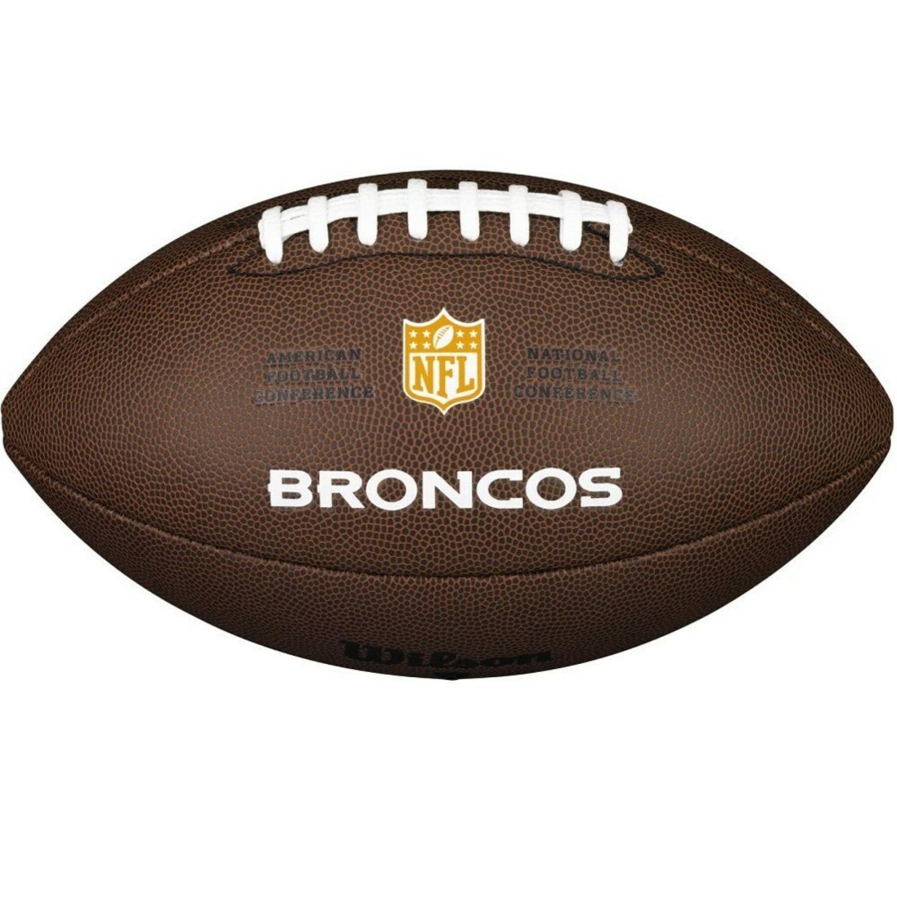 Palloncino Wilson Broncos NFL Licensed