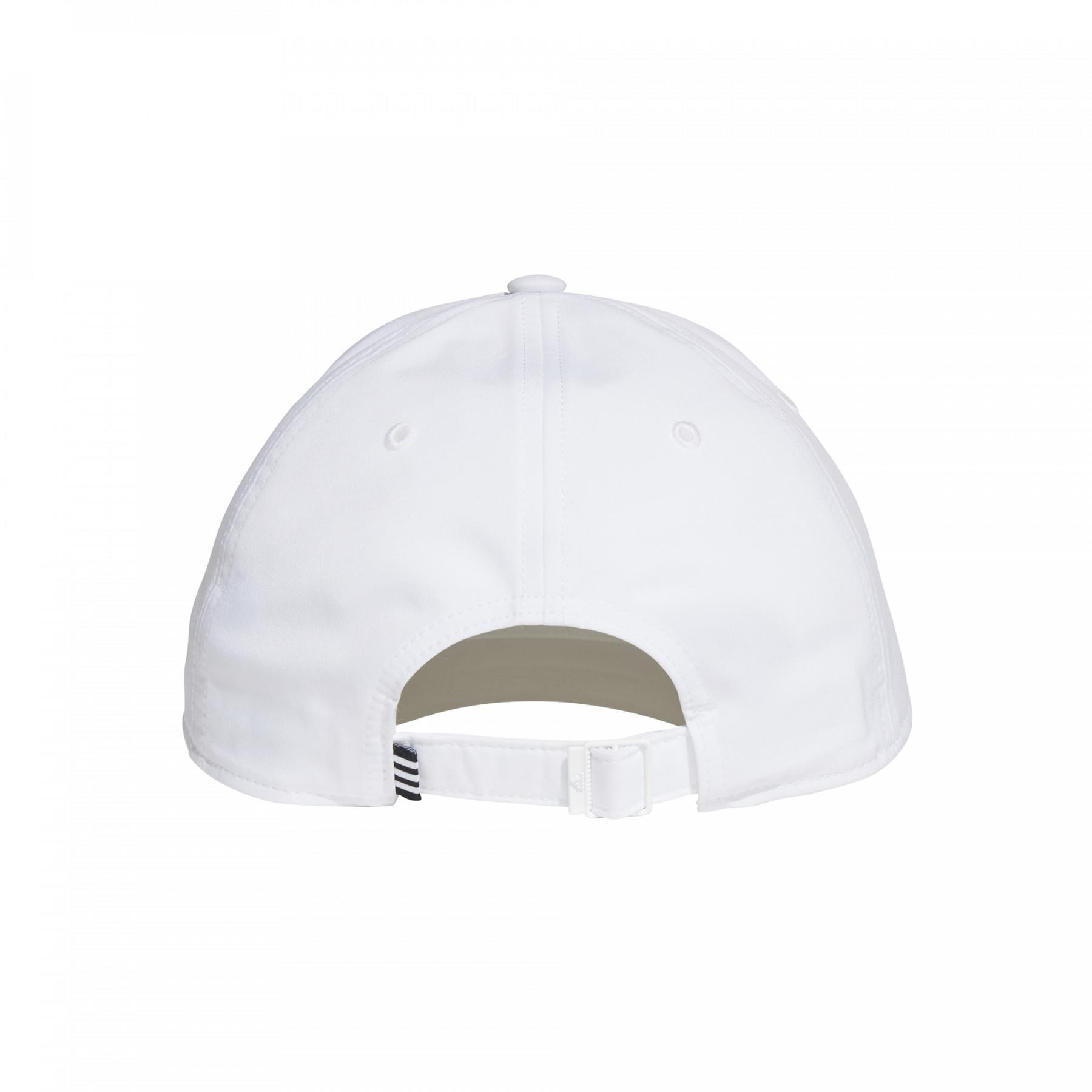 Cappello da baseball leggero con logo metallico adidas