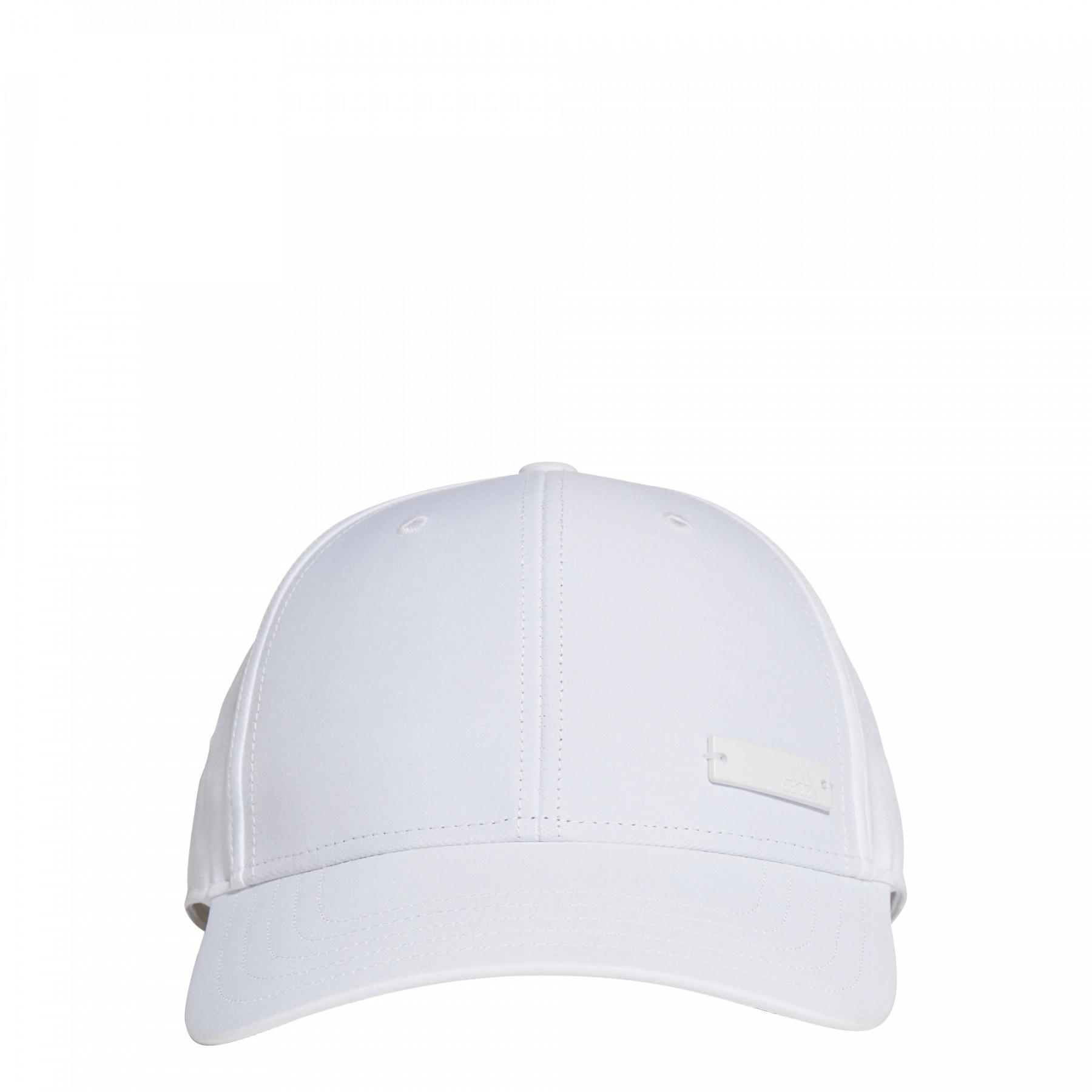 Cappello da baseball leggero con logo metallico adidas