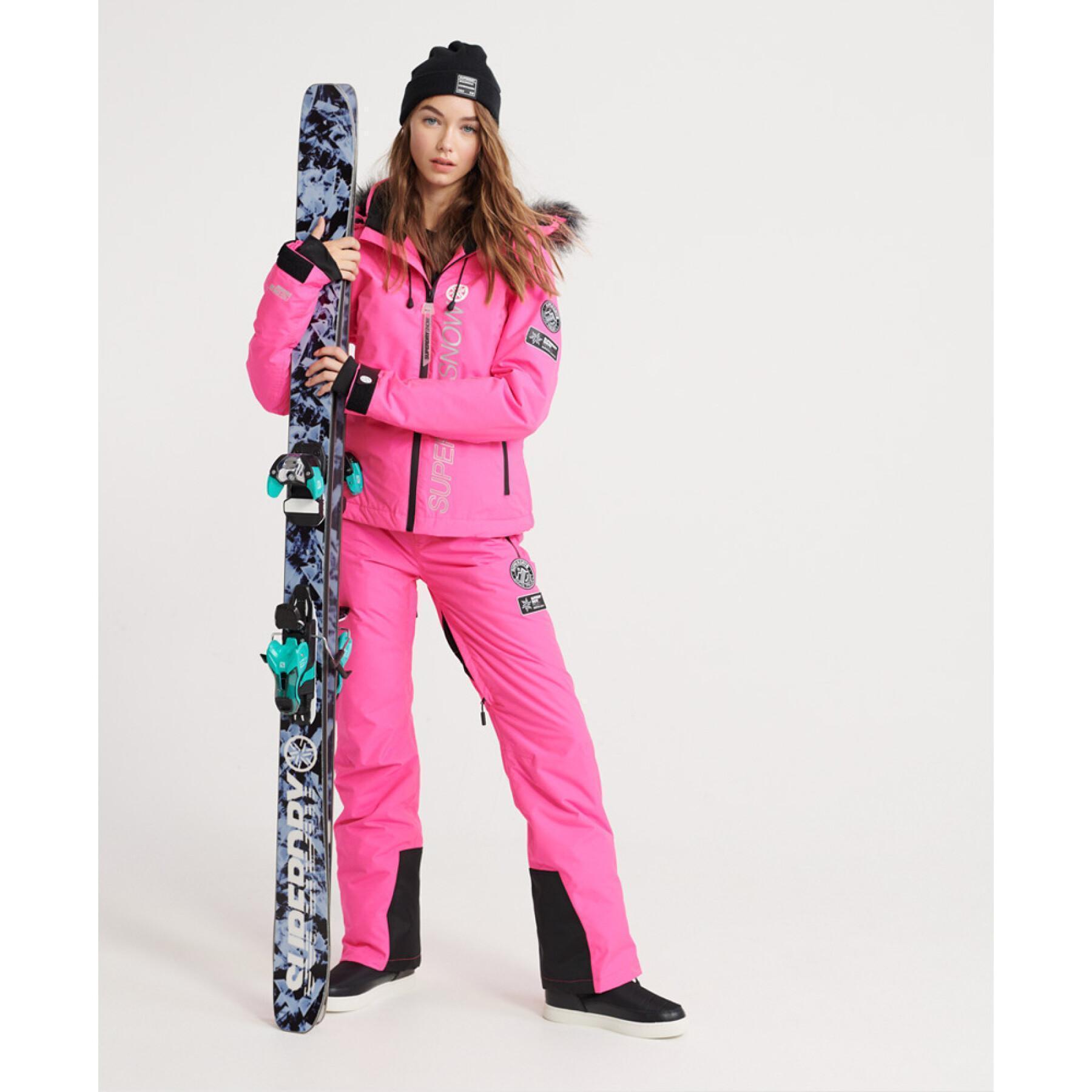 Pantaloni da sci da donna Superdry SD Ski