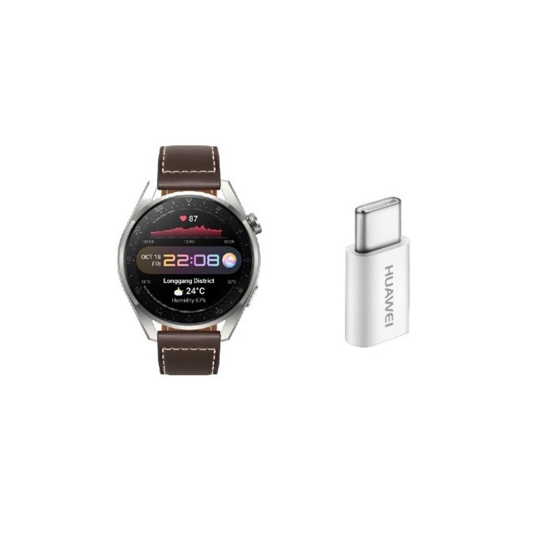 Smartwatch con adattatore 5v2a di tipo c Huawei Watch Pro Classic