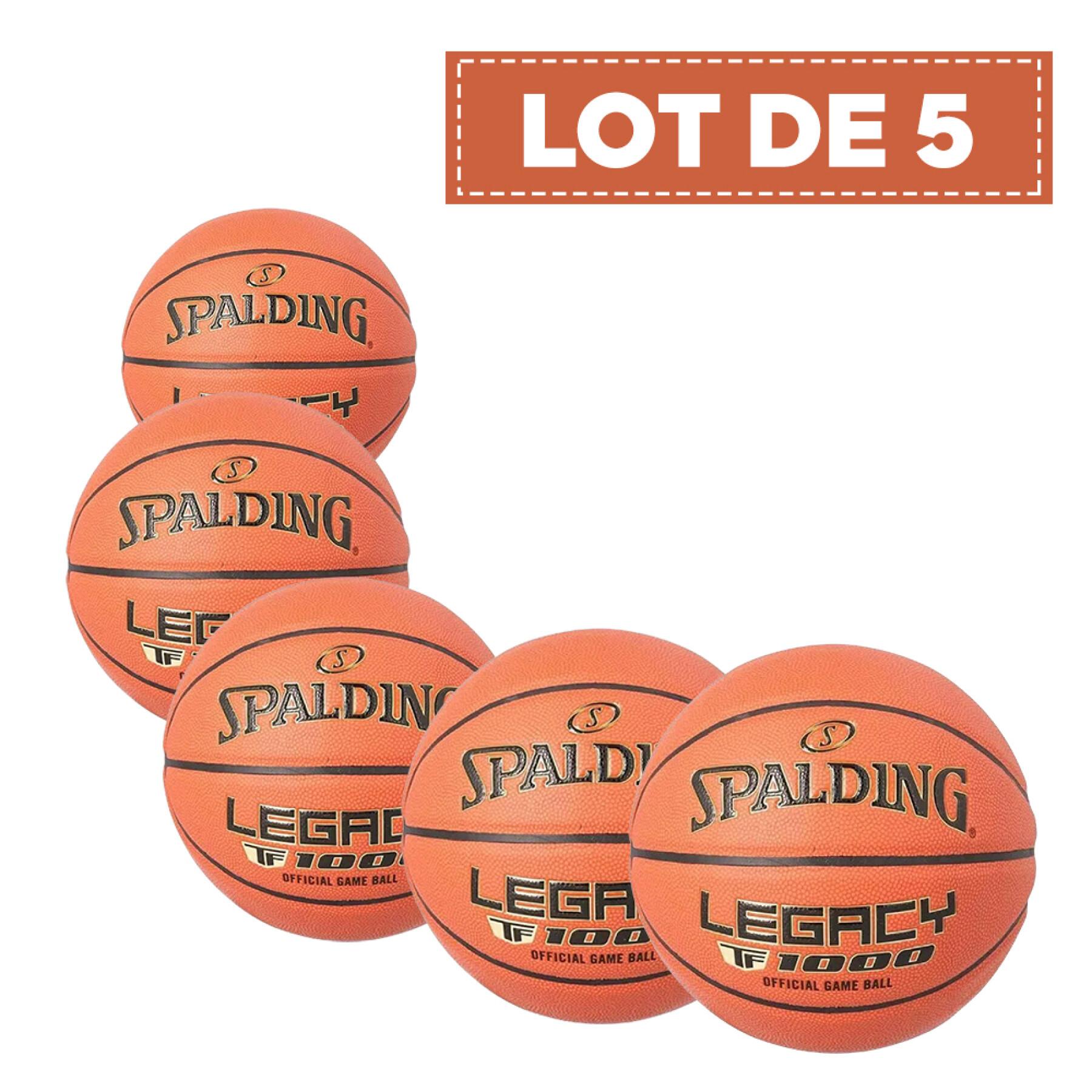 Set di 5 palloncini Spalding TF 1000 Legacy Composite EL