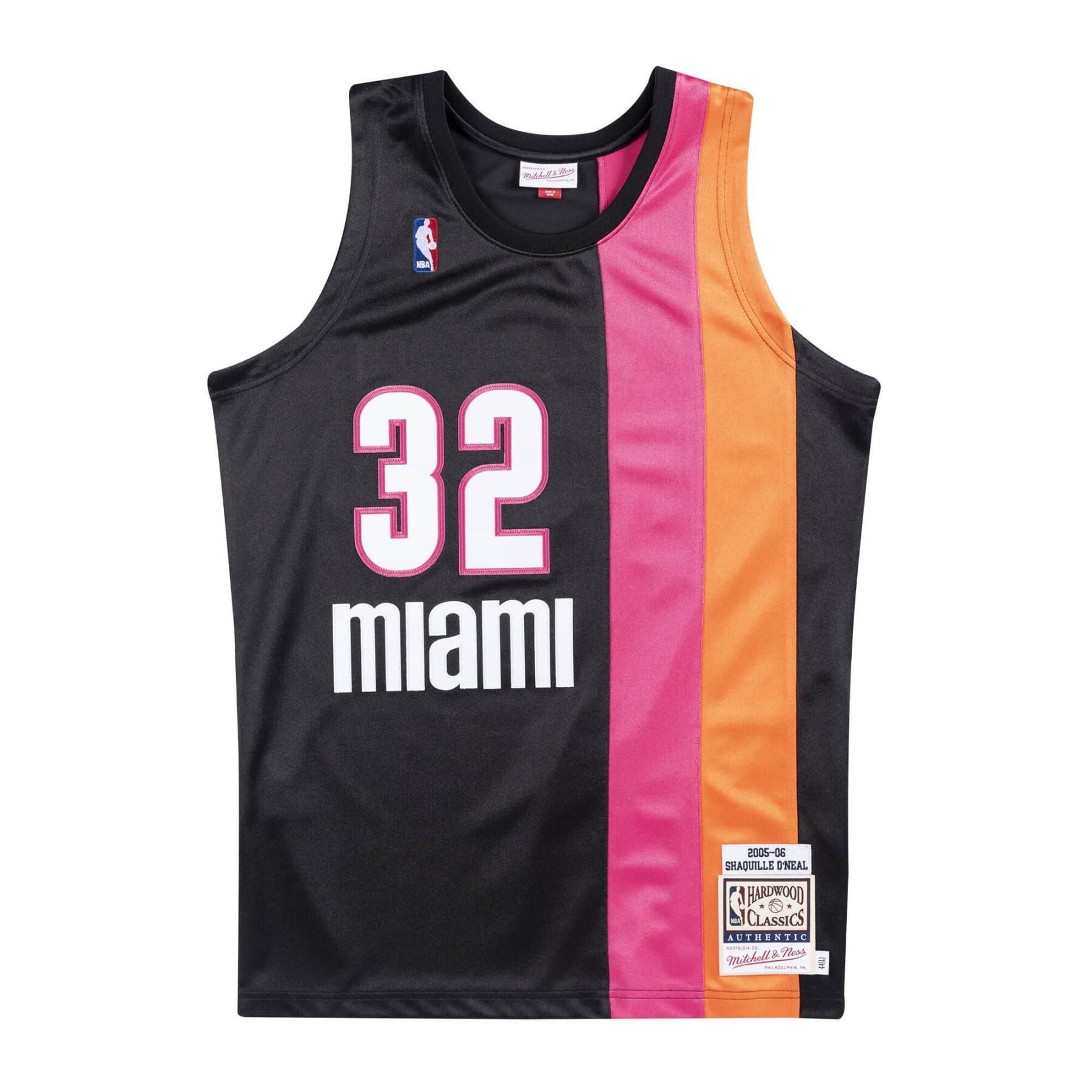 Jersey Miami Heat NBA Authentic Alternate 05 Shaquille O'Neal