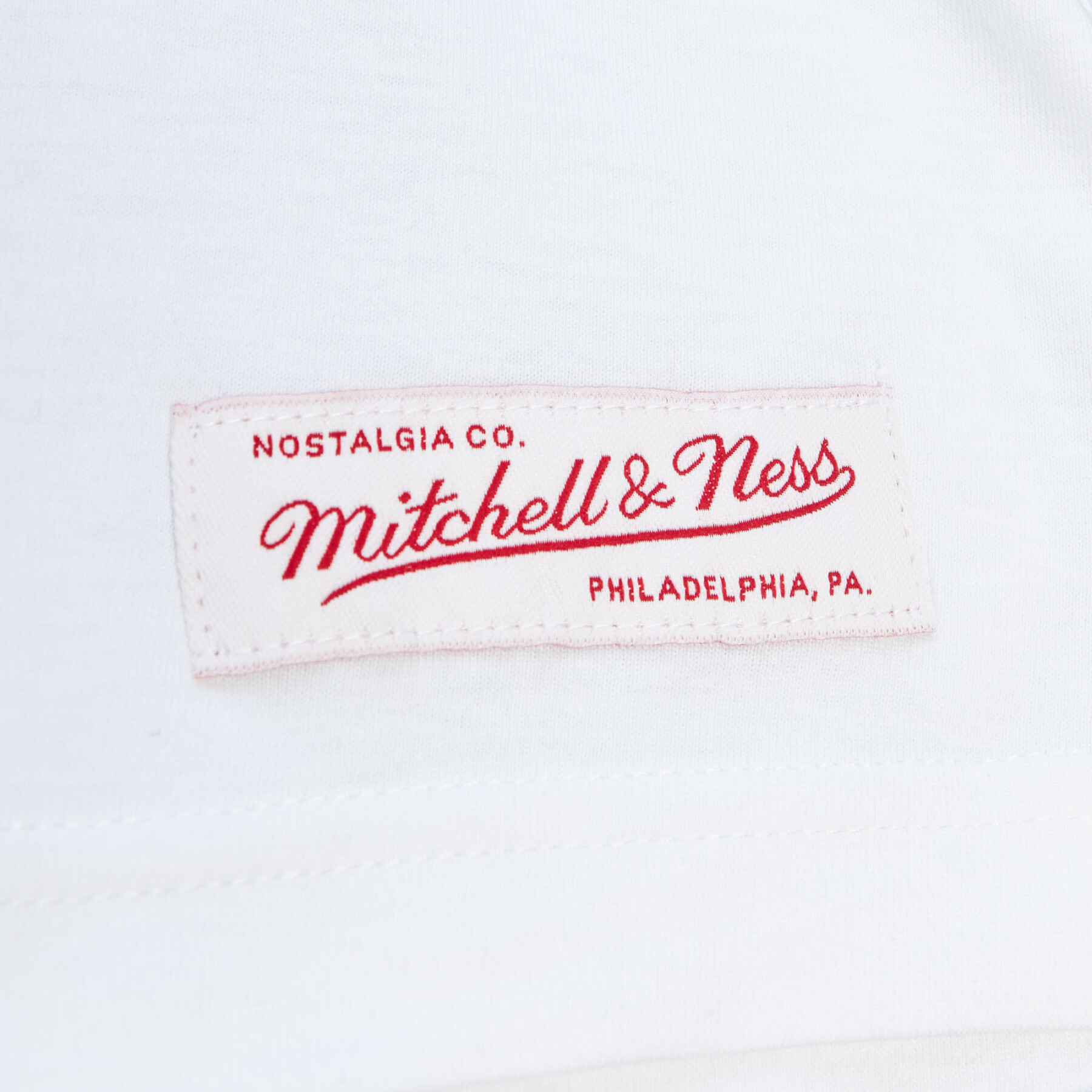 T-shirt Mitchell & Ness label