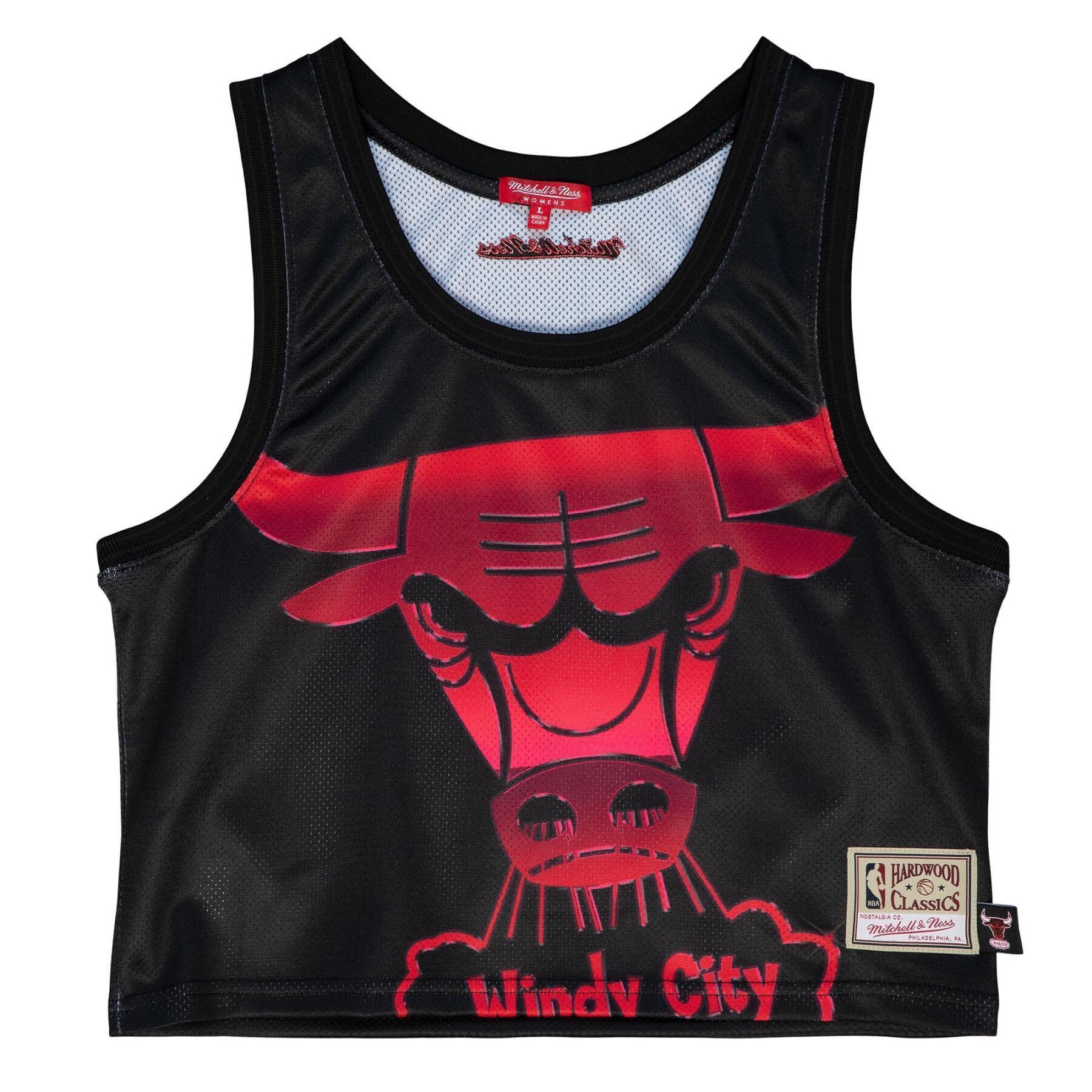 Top donna Chicago Bulls Big Face 4.0