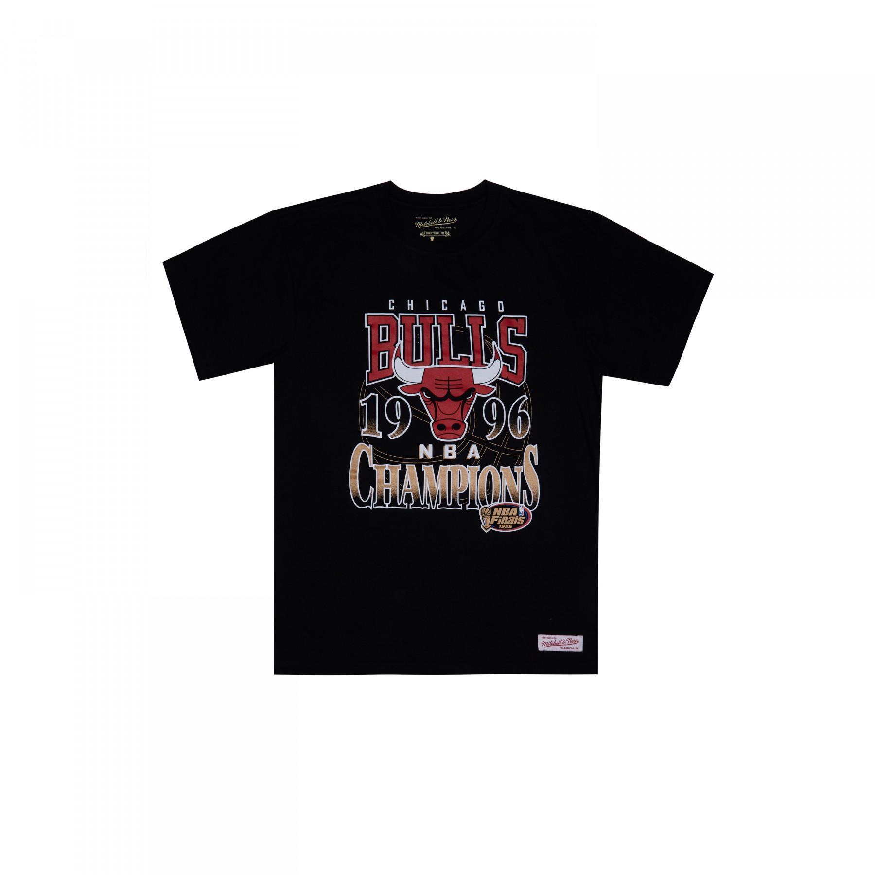 maglietta dell'ultimo ballo Chicago Bulls '96 champs