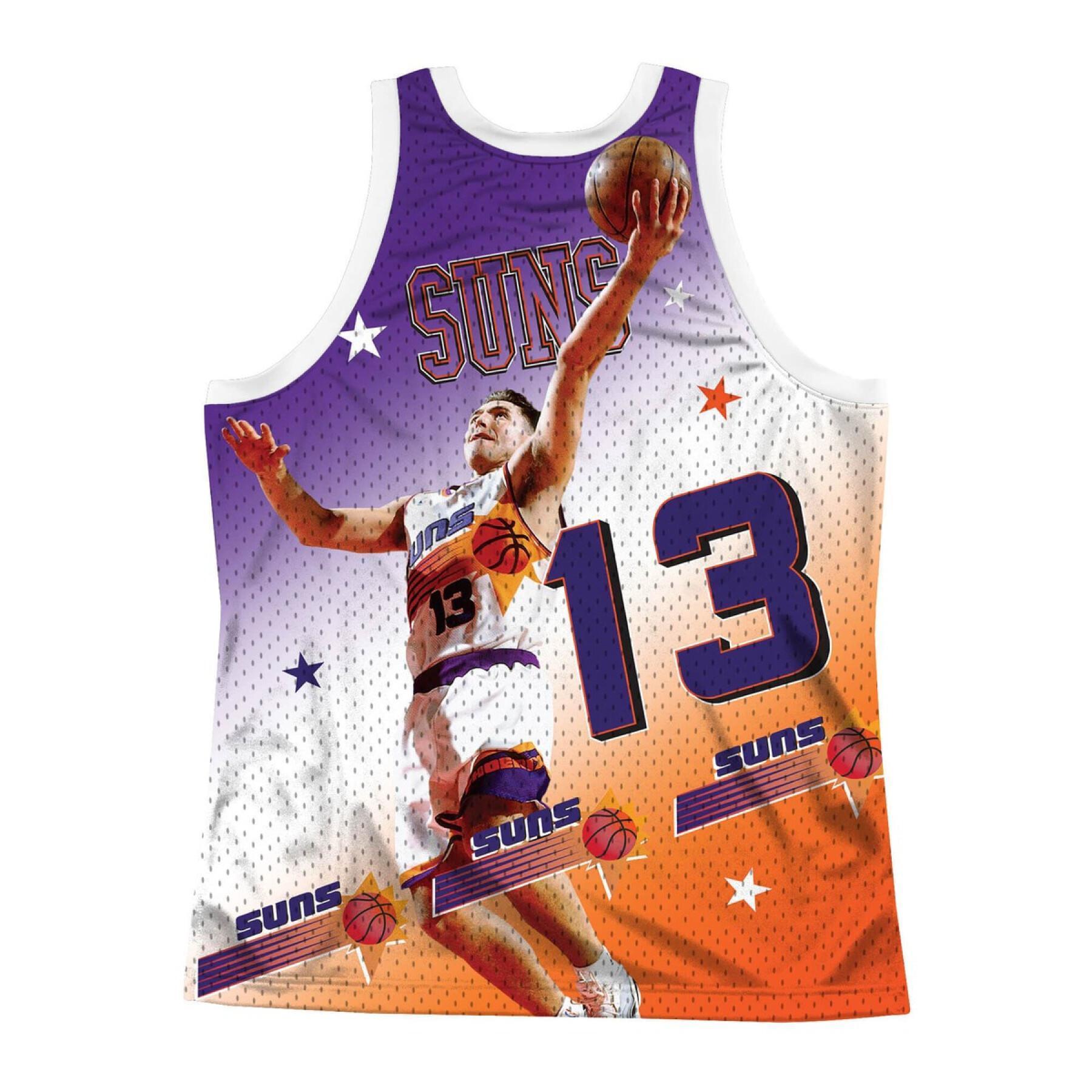 Jersey Phoenix Suns behind the back