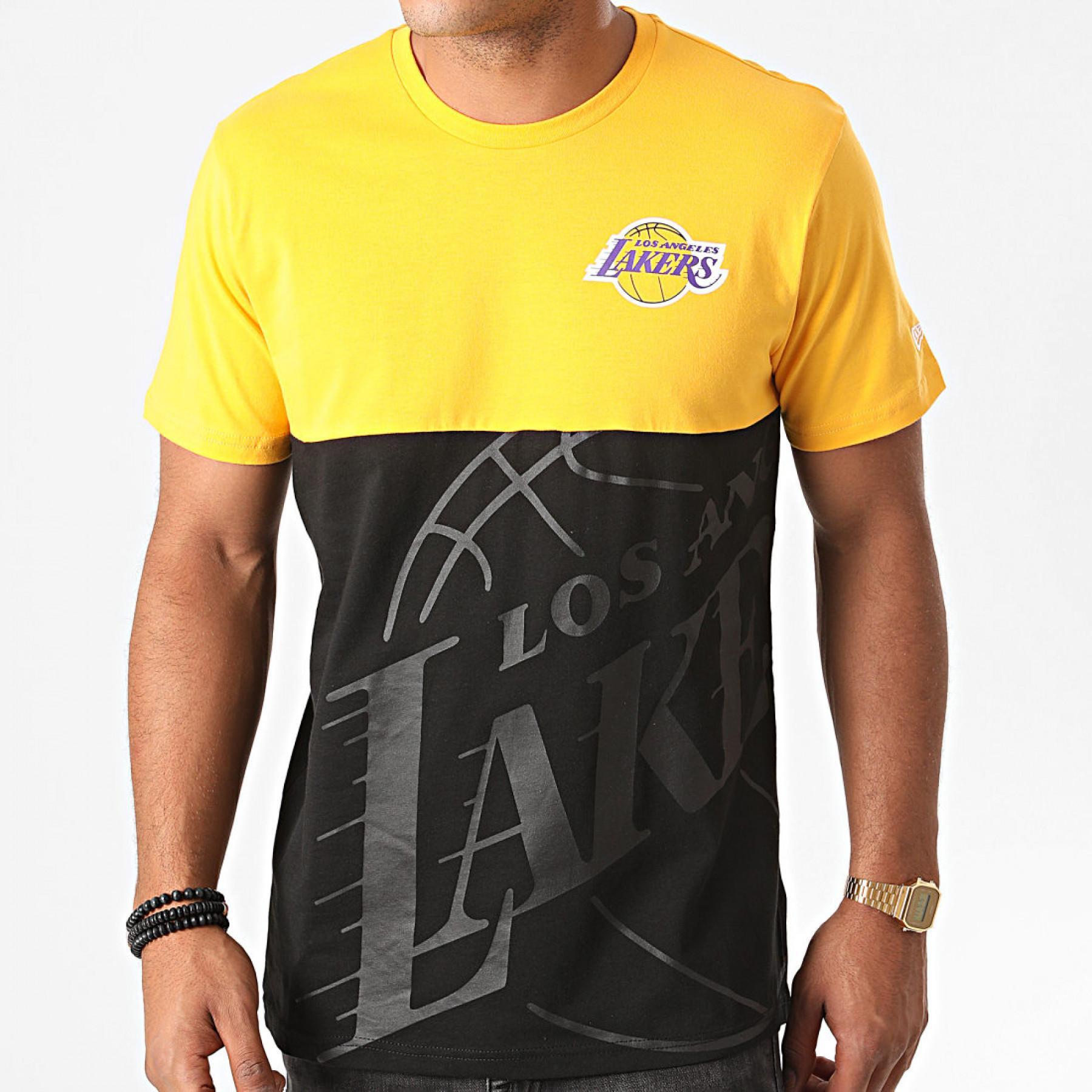 Maglietta grande New Era Los Angeles Lakers OTL