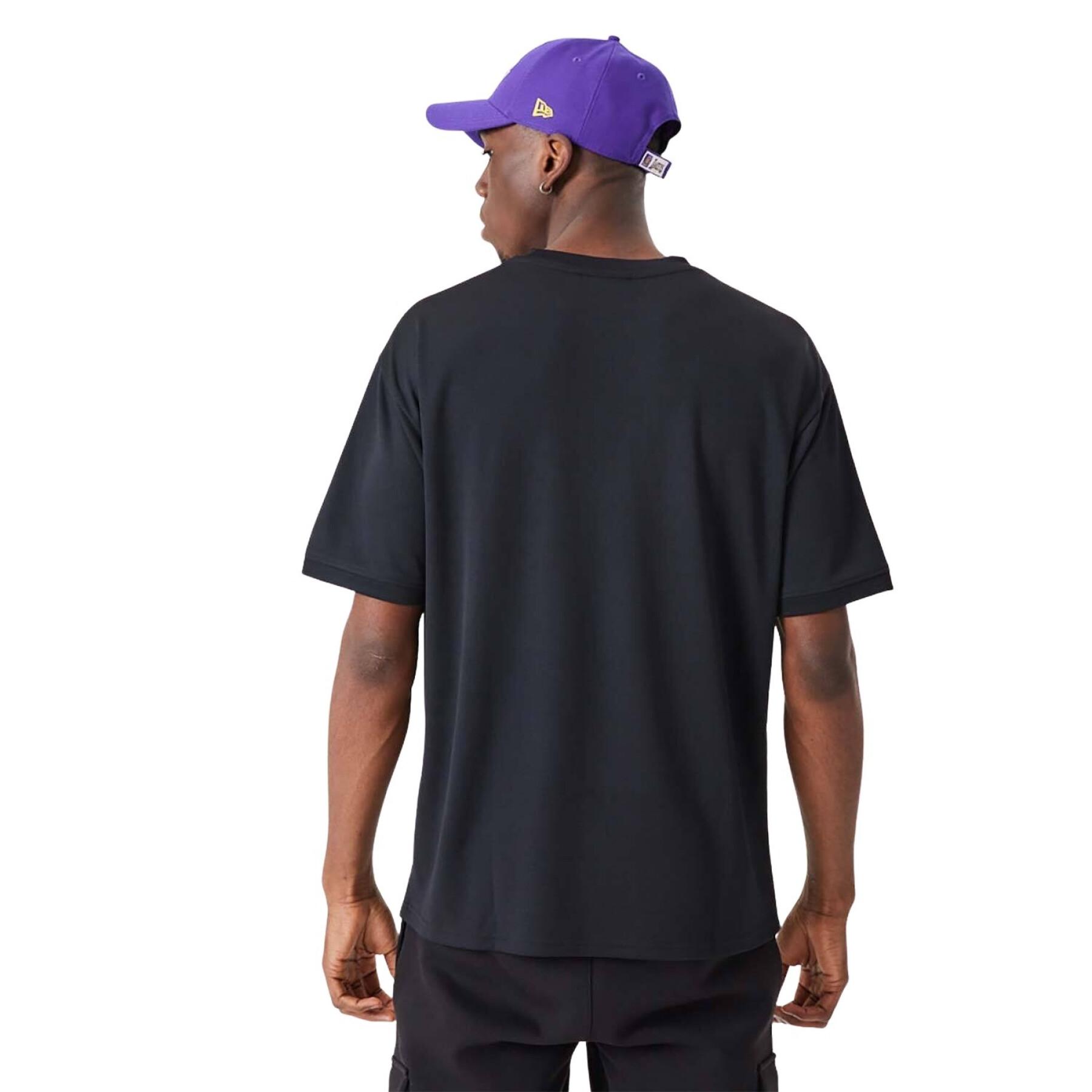 T-shirt oversize Los Angeles Lakers NBA Script