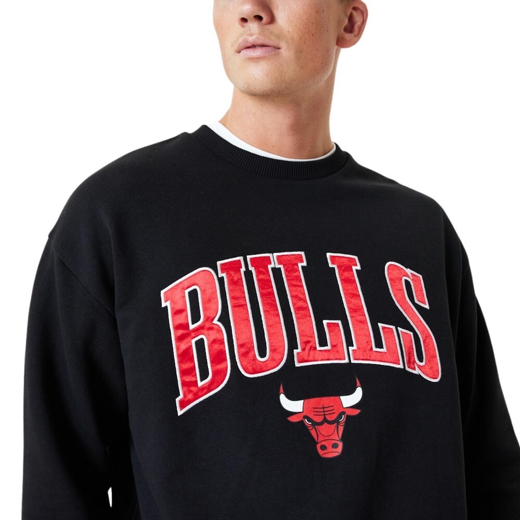 Maglietta Chicago Bulls NBA Apllique Crew