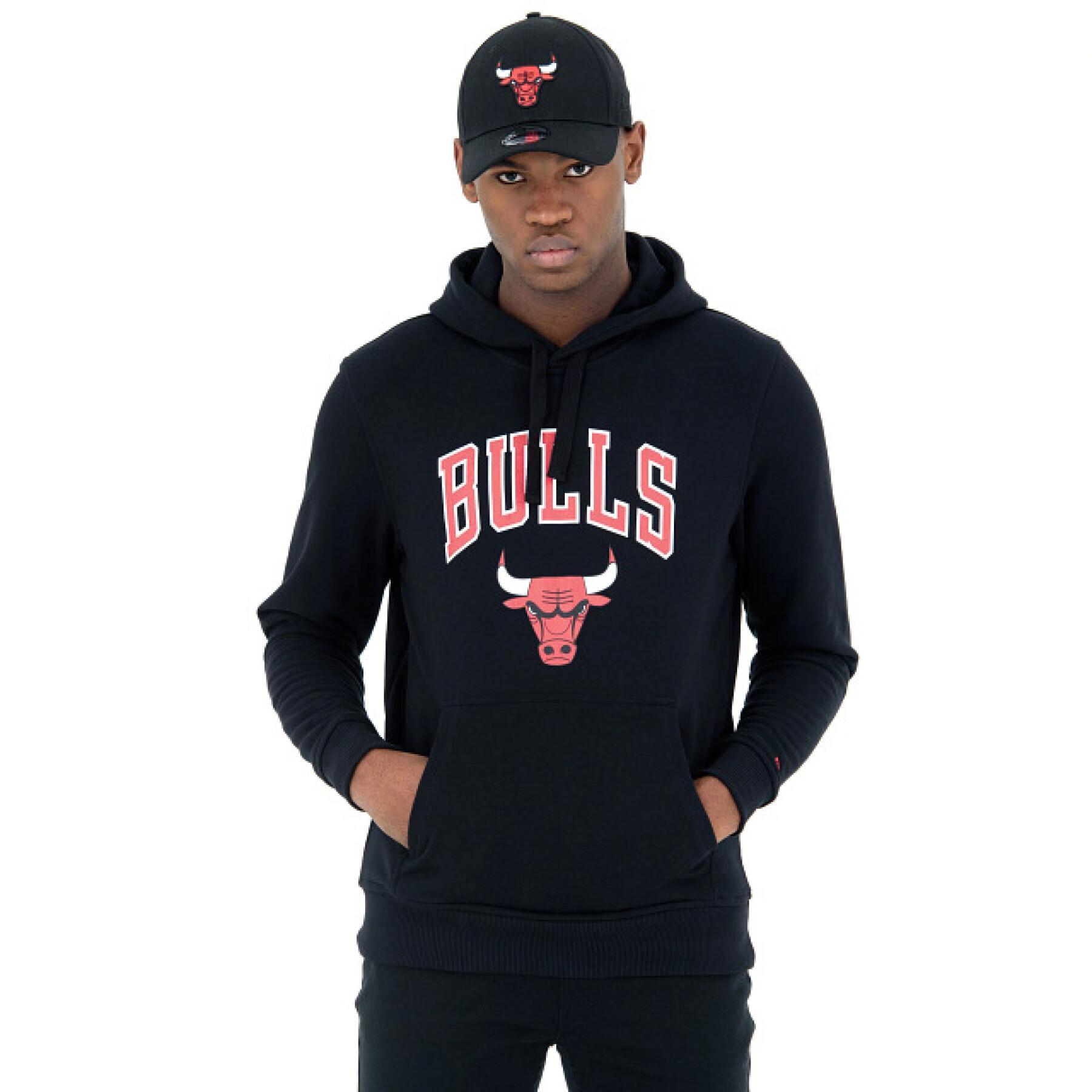 Felpa con cappuccio Chicago Bulls