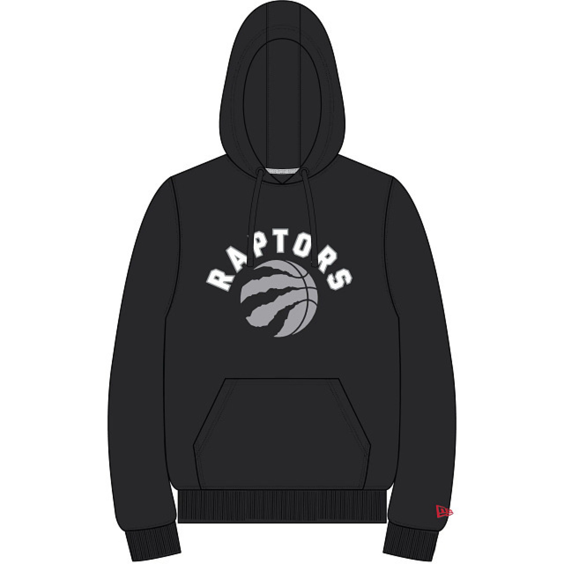 Felpa con cappuccio Toronto Raptors NBA