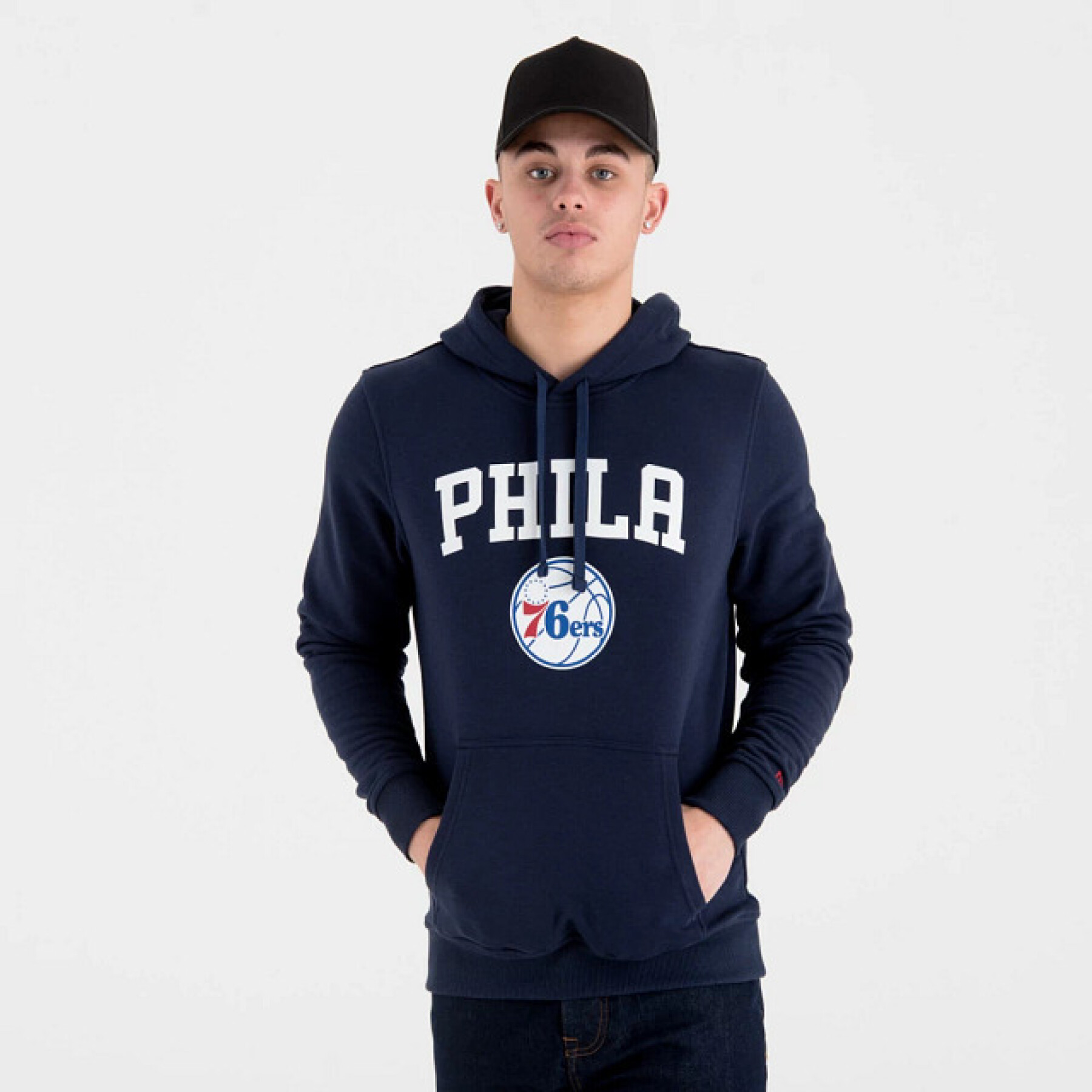 Felpa con cappuccio Philadelphia 76ers NBA