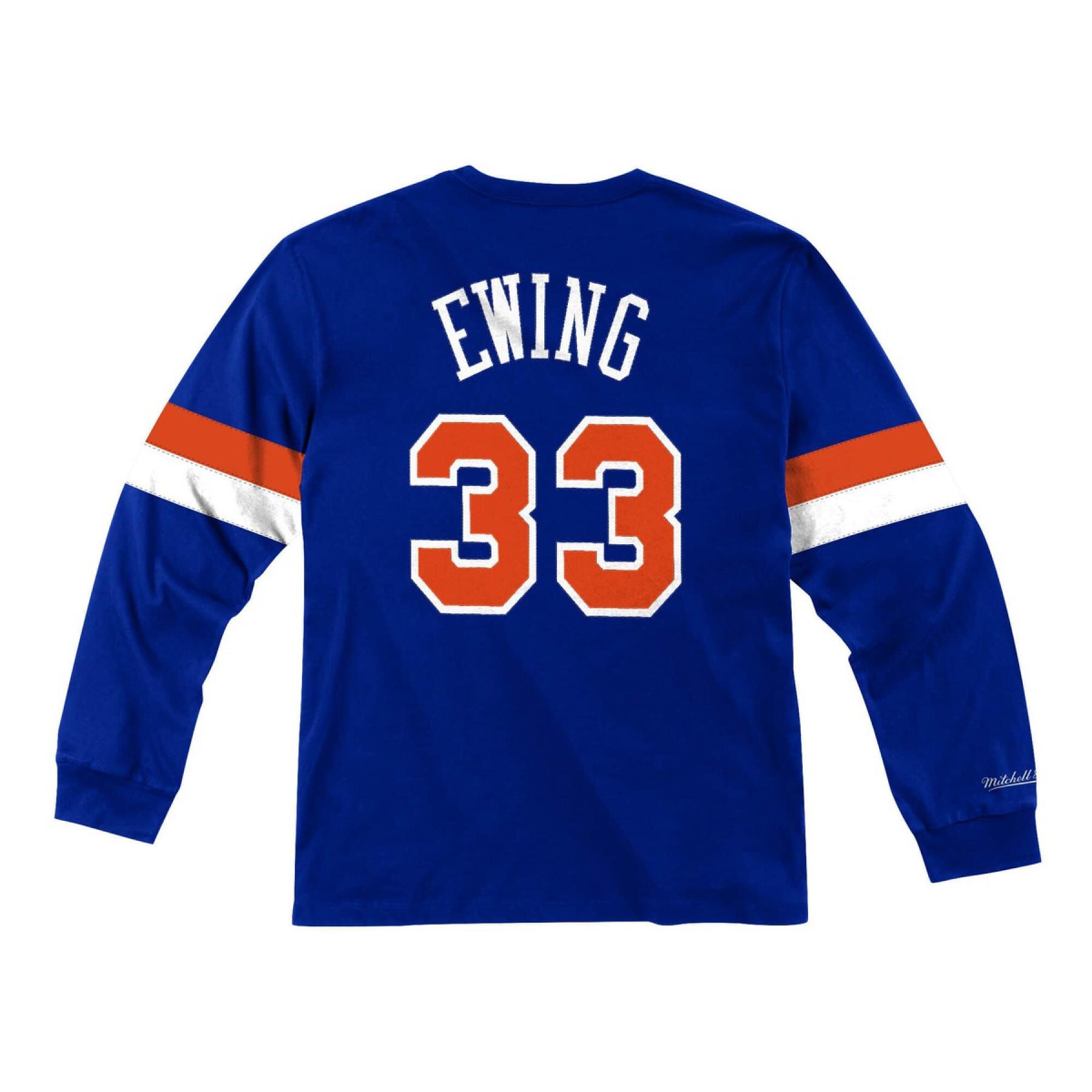 Maglia a maniche lunghe New York Knicks Patrick Ewing
