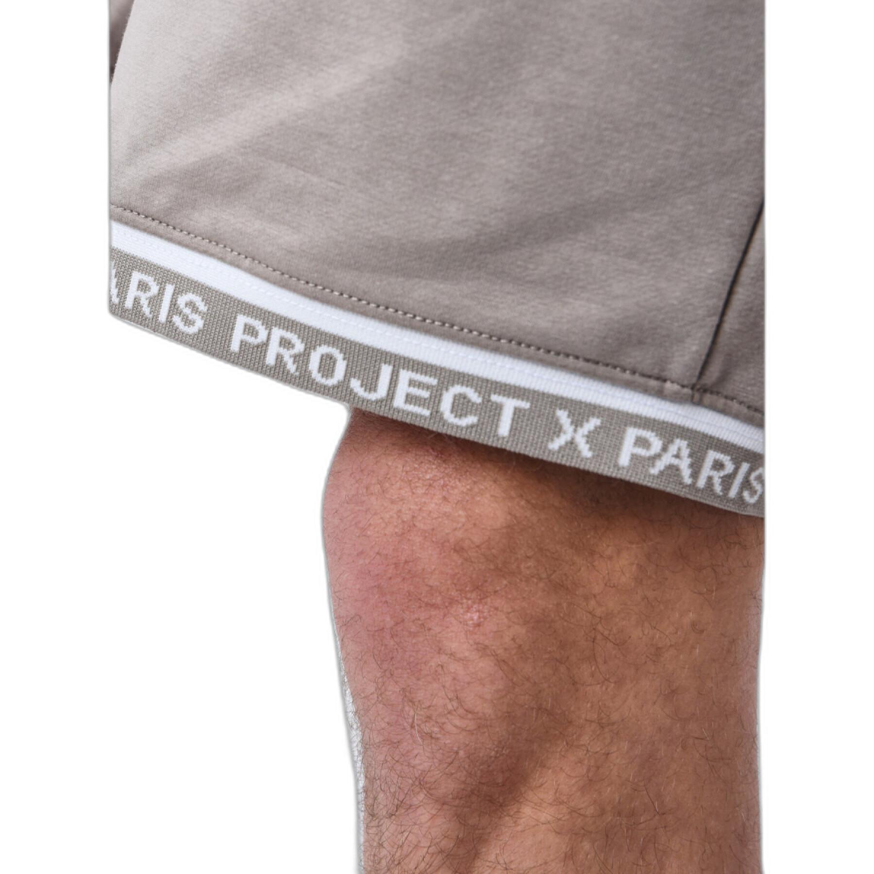 Pantaloncini con logo ricamato Project X Paris