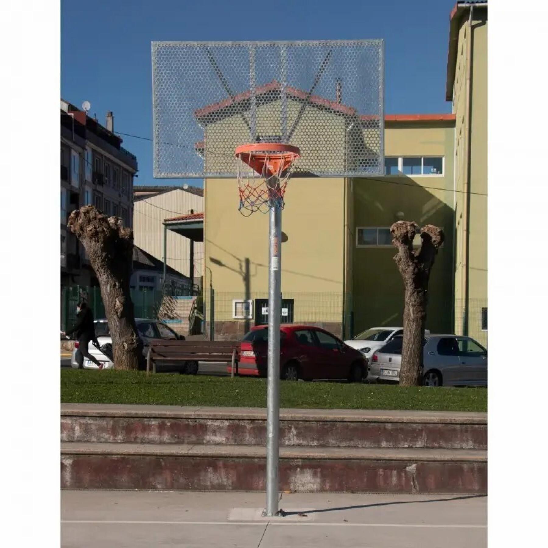 Set di 2 canestri da basket zincati antivandalismo Softee Equipment