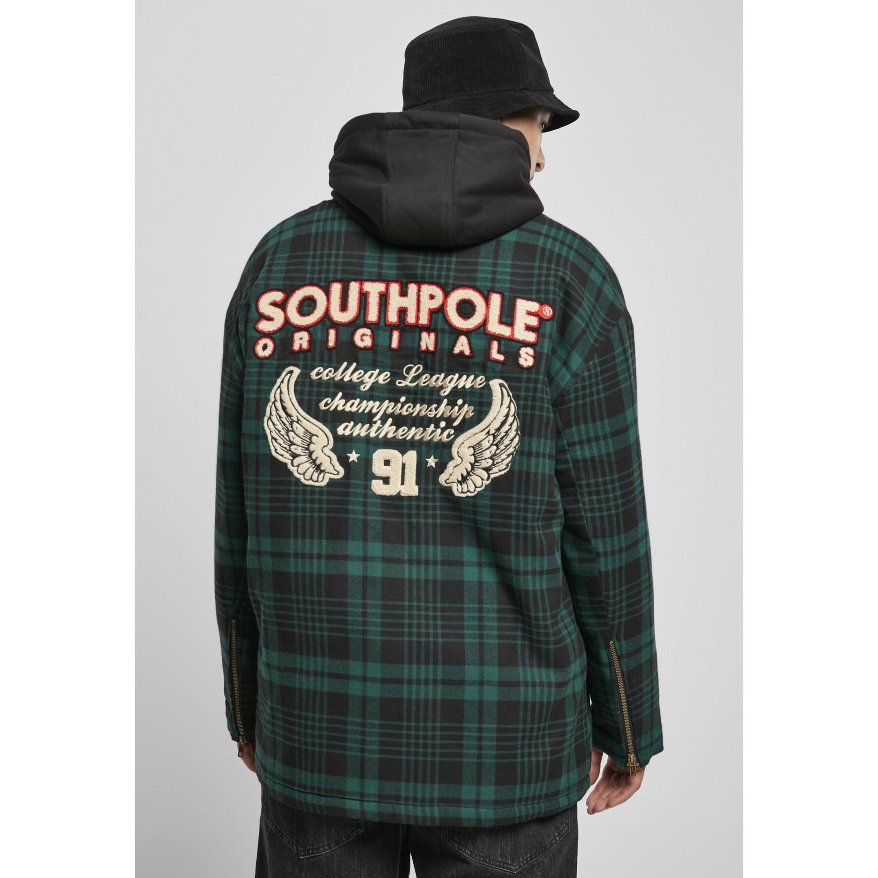 Giacca a camicia Southpole flannel application