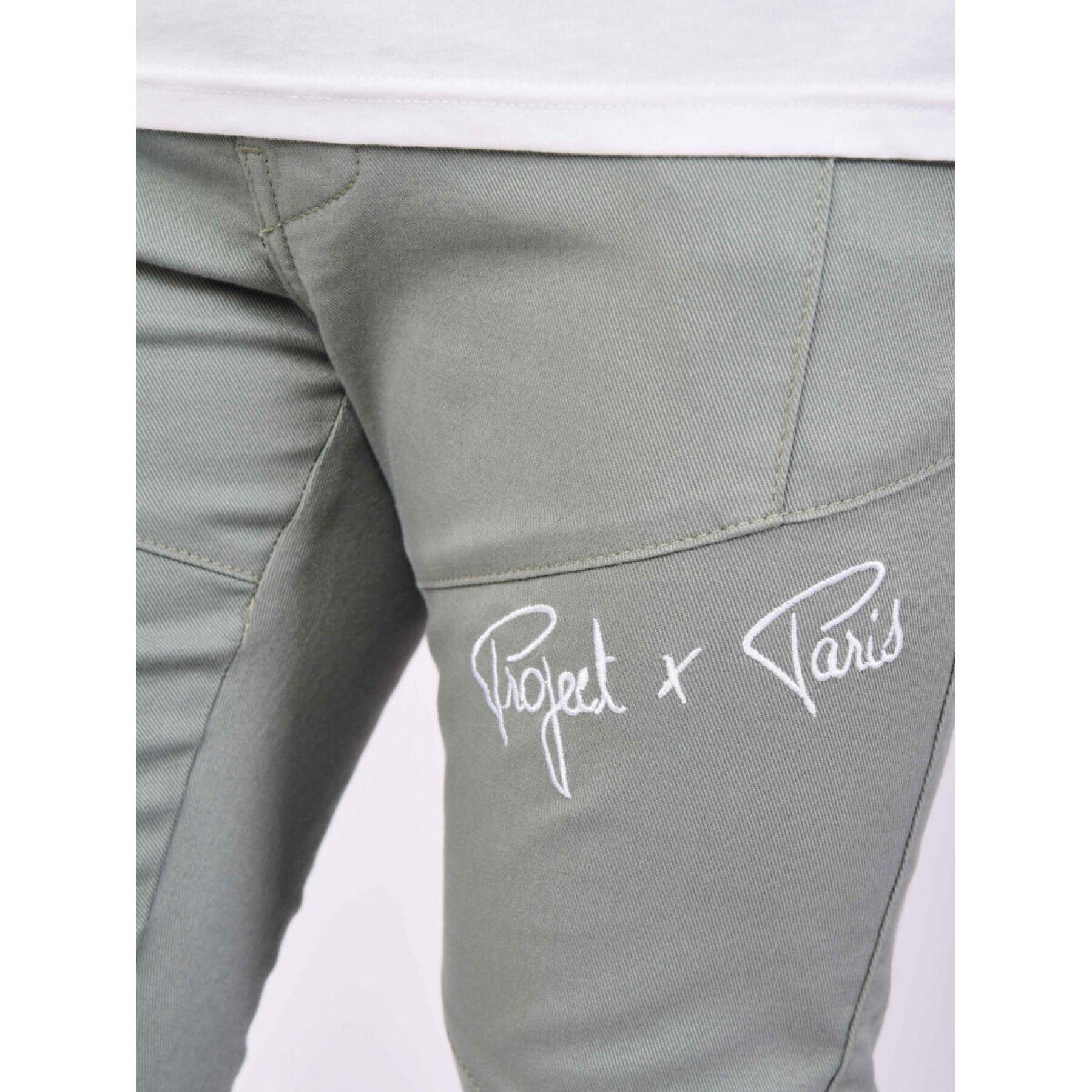 Pantaloni skinny di base con cuciture a vista Project X Paris