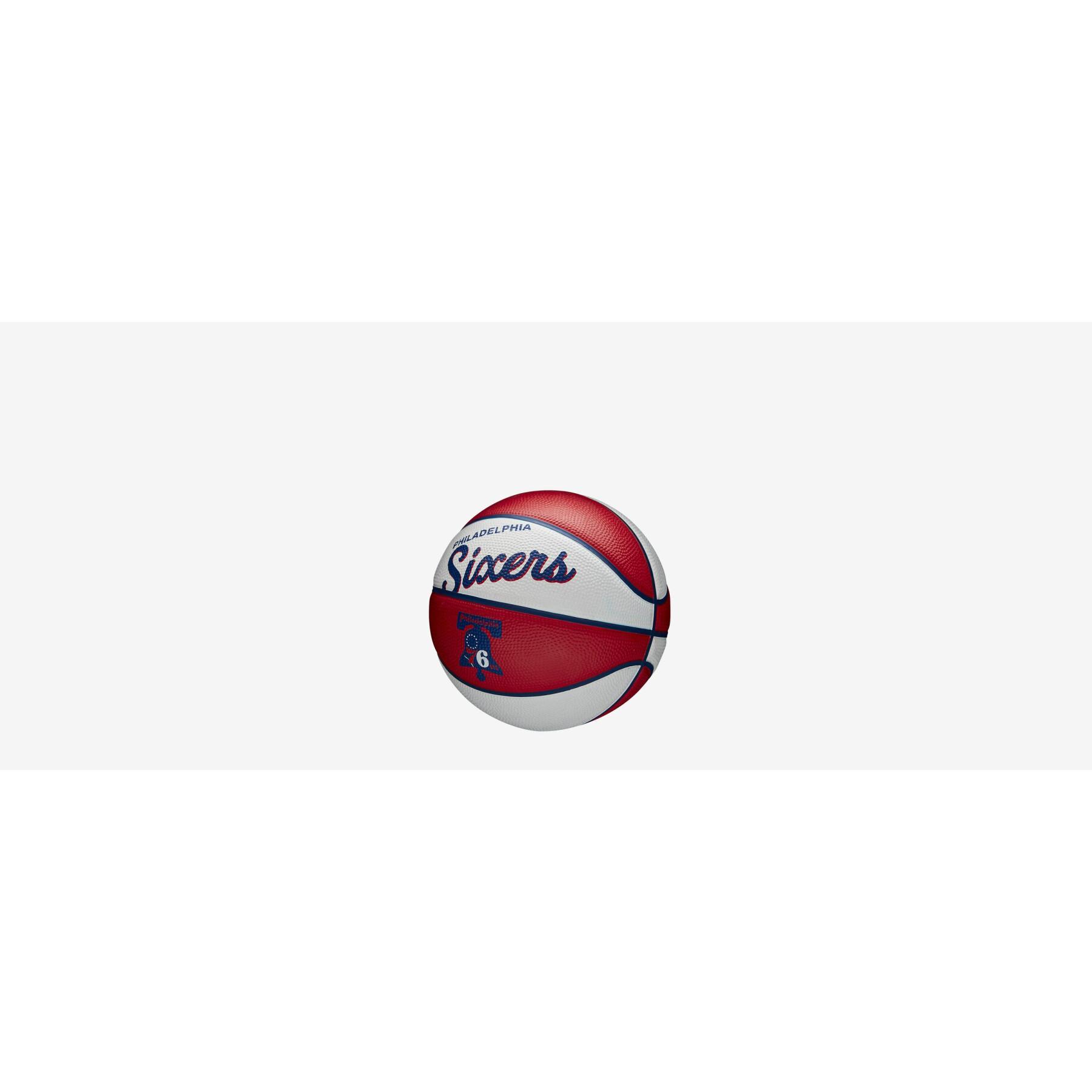 Mini palloncini Philadelphia 76ers Nba Team Retro 2021/22