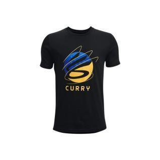 Maglietta da ragazzo Under Armour UA Curry symbol