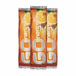 Confezione da 32 cartoni di snack Biotech USAgo energy bar - Orange