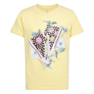 Maglietta da ragazza Converse Floral Sneaker