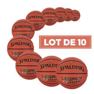 Confezione da 10 palloncini Spalding TF-1000 Legacy Composite