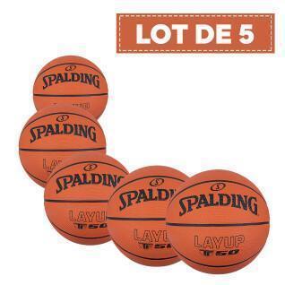 Set di 5 palloncini Spalding Layup TF-50