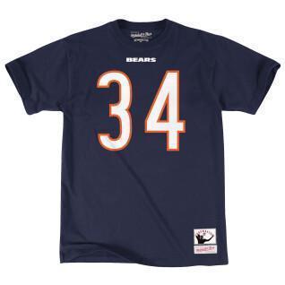 Maglietta Chicago Bears name & number Walter Payton