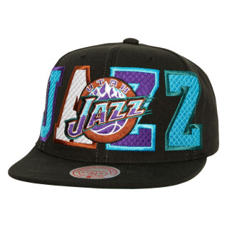 Cappellino con visiera Utah Jazz Varsity Bust HWC