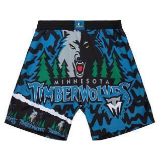 Pantaloncini Minnesota Timberwolves NBA Jumbotron 2.0 Sublimated