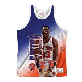 Jersey New York Knicks behind the back