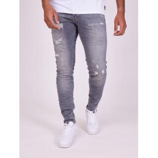 Jeans slim effetto consumato Project X Paris