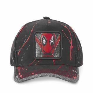 Etichetta per cappellino da camionista Capslab Marvel Deadpool
