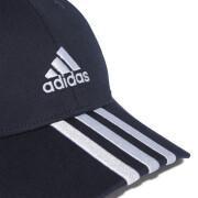 Cappellino in cotone con visiera adidas 3-Stripes