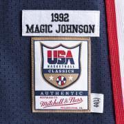 Maglia della squadra autentica USA nba Magic Johnson