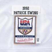Maglia della squadra autentica USA Patrick Ewing