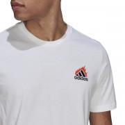Maglietta adidas Embroidered Lit Logo Graphic