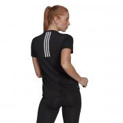 Maglietta da donna adidas Aeroready Designed 2 Move 3-Bandes Sport