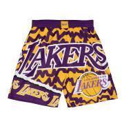 Pantaloncini Los Angeles Lakers NBA Jumbotron 2.0 Sublimated