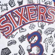 Canottiera Philadelphia 76ers NBA Doodle Swingman 1996 Allen Iverson